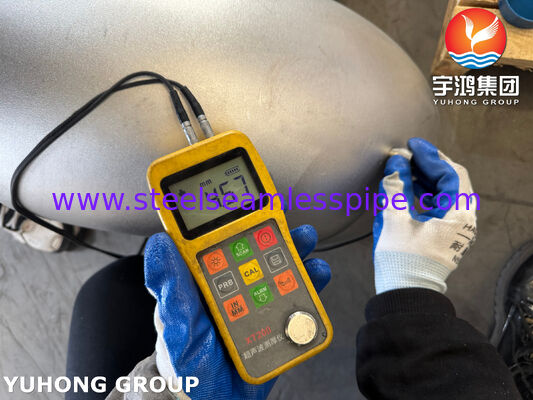 وصلة من الفولاذ المقاوم للصدأ ASTM A403 WP316L كوع 90 درجة ملحوم بالدفع