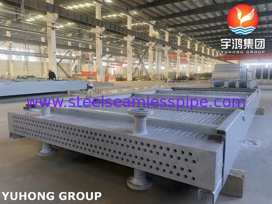 حزمة أنابيب مبرد الهواء Monel 400 مع زعانف ألومنيوم مبثوقة وأنابيب ASME SB163 غير الملحومة