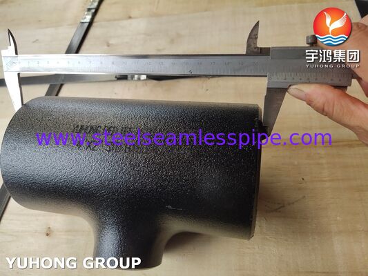 ASTM A234 WPB فولاذ الكربون التركيب تقليل تي Buttwelded