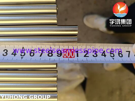 ASTM A789 S32750 أنبوب فولاذي مزدوج السطح الساطع SMLS، مقاومة لتآكل أيون الكلوريد