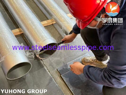 ASTM B619 UNS N10276 C276 أنابيب لحام للتآكل الصناعي