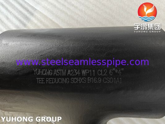 ASTM A234 WP11 CL2 التركيبات الصلب سبيكة مصفوفة في مؤخرة للصناعة الكيميائية