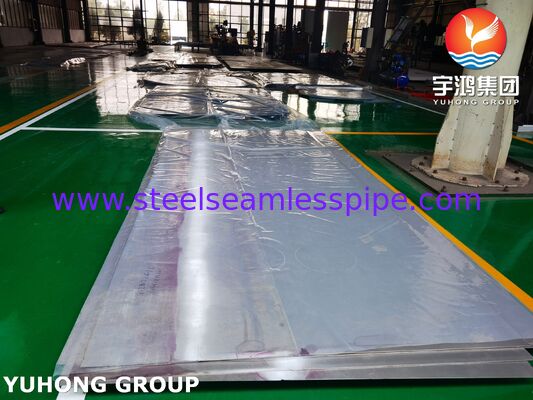 الصفائح المطلية من الصلب التيتانيوم أجزاء الطلاء SA516 Gr 70 مع المركب المتفجرات Gr.2