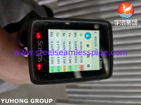 ASTM A312 UNS S30815 أنابيب الفولاذ السلسة عالية درجة الحرارة والأكسدة المقاومة لتطبيقات المبادل الحراري والفرن