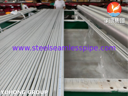 ASTM A312 UNS S30815 أنابيب الفولاذ السلسة عالية درجة الحرارة والأكسدة المقاومة لتطبيقات المبادل الحراري والفرن
