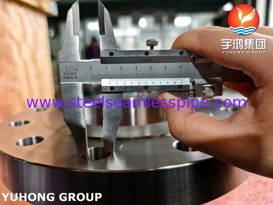 ASTM B564 N04400 Monel 400 سبائك النيكل الفولاذية المشكلة بالحدادة شفة عمياء ذات وجه مرتفع