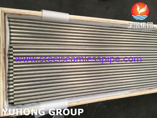 ASTM B861 GR.2 UNS R50400 أنابيب التيتانيوم غير المسبوكة لمقاومة التآكل العالية