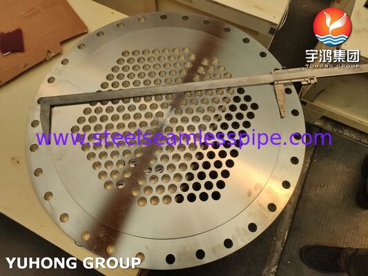 صفحة أنابيب خدمة المبادلات الحرارية العامة ASME SA240 SS304 100٪ UT