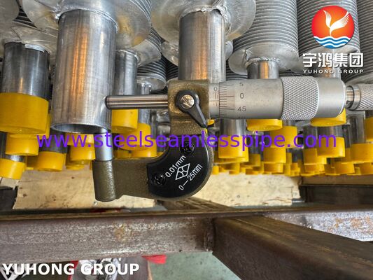 EN 10217-7 1.4301 أنابيب مقطوعة للدخانات ومبردات الهواء