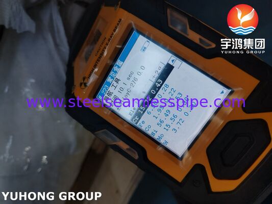 ASTM B619 N10276 أنابيب لحام سبيكة النيكل لدرجة حرارة عالية