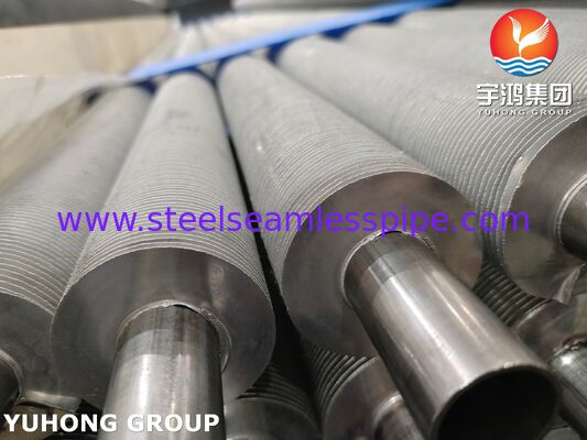 EN 10217-7 1.4301 أنابيب الزعانف المطحونة لمبردات الهواء استرداد الحرارة