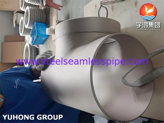 ASTM B466 C70600 النحاس والنيكل 90-10 التثبيت - سبيكة صناعية بلا خيوط لأنظمة أنابيب الخدمة البحرية المتآكلة