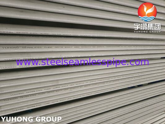 أنبوب مبادلة الحرارة أنبوب الصلب السبائك ASTM B407 UNS N08810