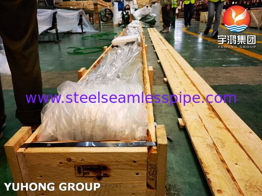 تطبيقات المكثفات ومبادلات الحرارة ASTM B111 C68700 أنابيب النيكل النحاسي