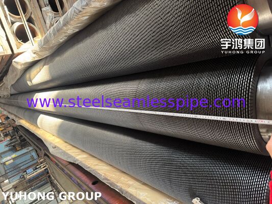 A335 P22 أنابيب ذات أجنحة متسلسلة مع أجنحة CS لأنظمة HRSG واسترداد الحرارة