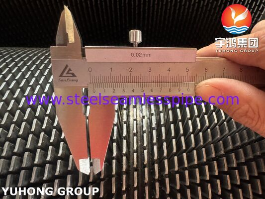 A335 P22 أنابيب ذات أجنحة متسلسلة مع أجنحة CS لأنظمة HRSG واسترداد الحرارة