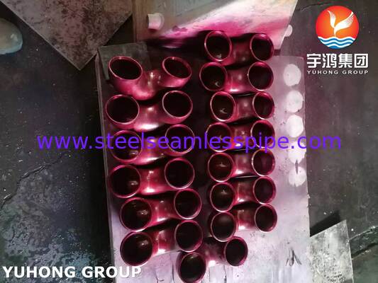 ASTM A403 WP321-S 180 درجة وصلة أنابيب من الفولاذ المقاوم للصدأ