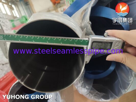 ASTM A270 TP304 Bright Annealed Stainless Steel Sanitary Tubes For Dairy Industry , 320 / 240 Grit