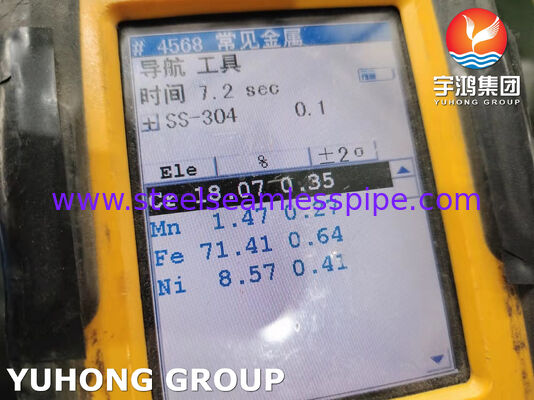 ASTM A403 WP304H-S الإصلاحية الكوع للمجال الصناعي، الإصلاحية أنابيب الفولاذ المقاوم للصدأ