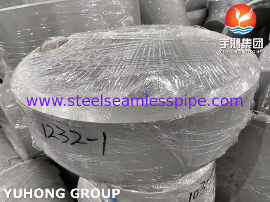 غطاء ASME SA403 WP304 للمجال الصناعي، وصلة غطاء من الفولاذ المقاوم للصدأ