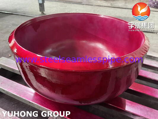 غطاء ASME SA403 WP304 للمجال الصناعي، وصلة غطاء من الفولاذ المقاوم للصدأ