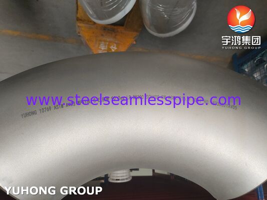 ASTM A403 WP316L-S وصلة كوع، كوع أنبوب فولاذي مقاوم للصدأ بدون لحام