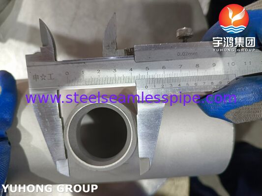ASTM B366 C276 BW متساوية وغير متساوية TEE مقاومة عالية للتآكل Hastelloy C276 Butt weld Tube Fitting
