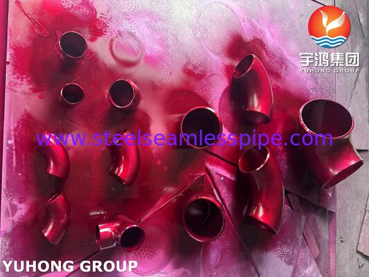 ASTM A403 WP304-S BW Elbow, مقاومة عالية للتآكل من الفولاذ المقاوم للصدأ وصلة لحام بعقب للأنابيب الصناعية