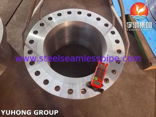 شفة من الصلب الكربوني المطروق ASME SA105 / SA105N لأنظمة خطوط الأنابيب الصناعية