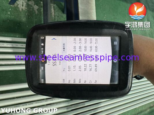 أنبوب غير ملحوم من الفولاذ المقاوم للصدأ ASTM A269 TP316L للمكثف، مخلل وملدن