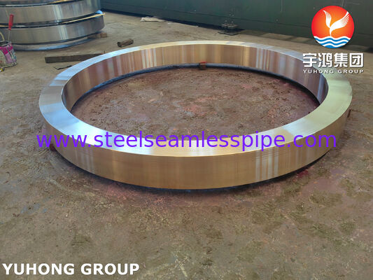 ASTM B171 / ASME SB171 C70600 حلقة نيكل النحاس CuNi 90/10 حلقة مزورة