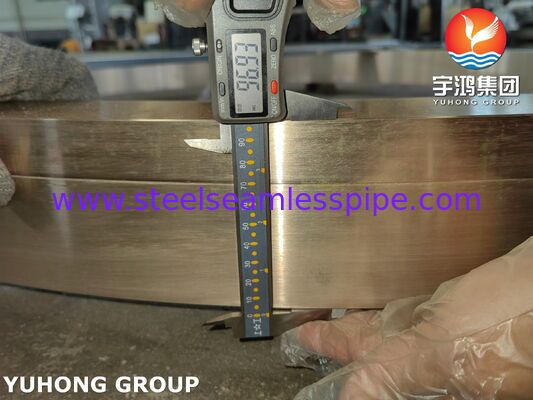 ASTM B171 / ASME SB171 C70600 حلقة نيكل النحاس CuNi 90/10 حلقة مزورة