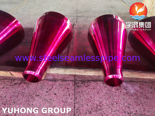 ASTM B564 UNS NO8811 CON REDUCER، محرك تخفيض مركزي من سبيكة النيكل الحديدي الكرومية المسامرة للصناعات البتروكيماوية والباردة