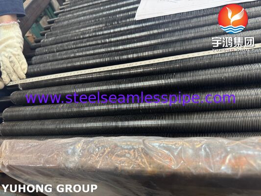 A179 / AL1060 أنابيب ملفوفة ذات أجنحة لمبادلات الحرارة والغلايات الفعالة