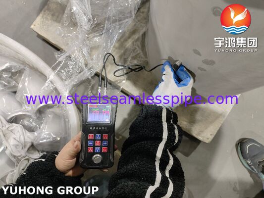 وصلات أنابيب ملحومة بالbutt ذات قطر كبير، وصلة متساوية ASTM A403 WP347-WX للسوائل المسببة للتآكل B16.9