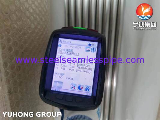 أنبوب ملحوم من الفولاذ المقاوم للصدأ ASTM A249 TP304 مصقول بالحرارة للمصانع ، أنبوب مصقول كهربائيًا