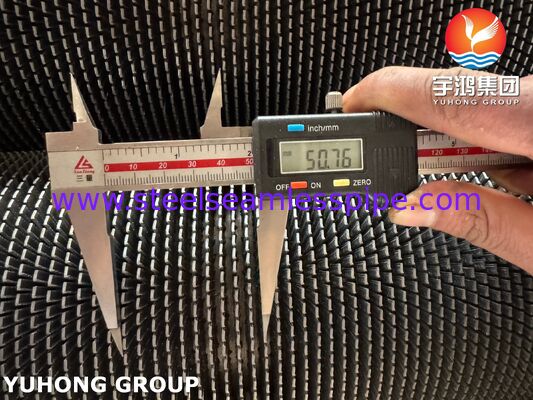 أنبوب زعنفي مسنن A335 P11 HFW بزعانف GR.11 - تطبيقات الغلايات ومراجل استعادة الحرارة