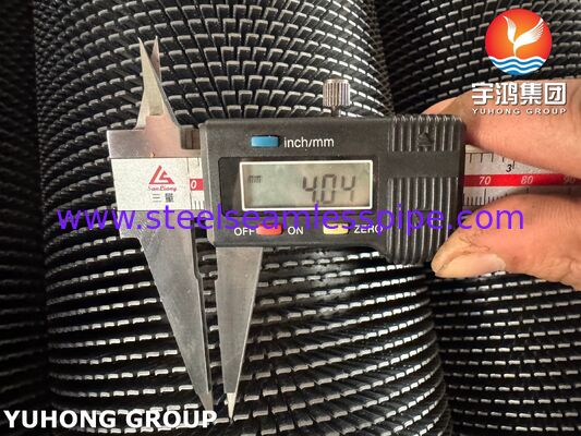 أنبوب زعنفي مسنن A335 P11 HFW بزعانف GR.11 - تطبيقات الغلايات ومراجل استعادة الحرارة