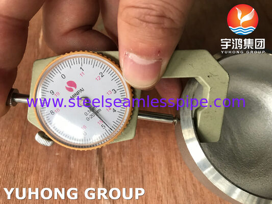 A403 WP304L-S غطاء، B16.9 الصلب المقاوم للكربون منخفضة الحفاظ على الحوائط في الهندسة الهيدروليكية