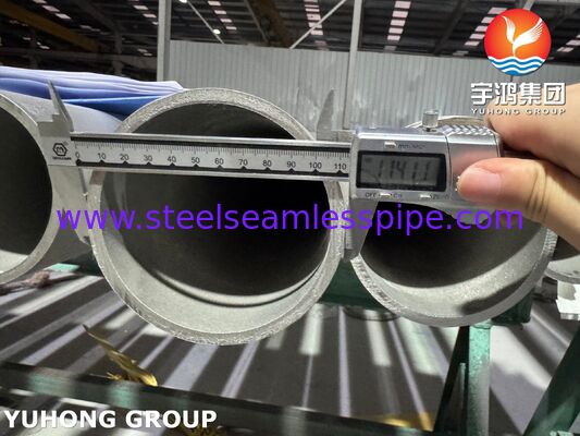 ASTM A312 TP321 الصلب المقاوم للصدأ الأنابيب السامة الصناعية 12X18H10T الأنابيب السامة GOST 9941