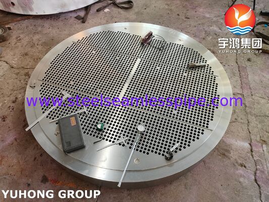 لوح أنبوب ASME SA336 F5 لمبادلات الحرارة عالية الضغط
