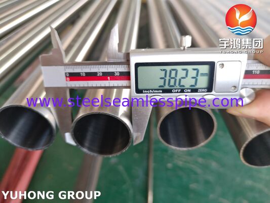 ASTM A270 أنابيب صحية الصف الغذائي 304 أنابيب بلا خيوط من الفولاذ المقاوم للصدأ لصناعة الألبان