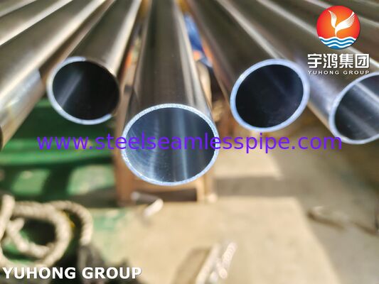 ASTM A270 أنابيب صحية الصف الغذائي 304 أنابيب بلا خيوط من الفولاذ المقاوم للصدأ لصناعة الألبان