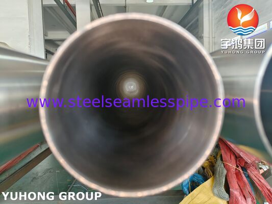 ASTM A270 أنابيب صحية الصف الغذائي 304 أنابيب بلا خيوط من الفولاذ المقاوم للصدأ لصناعة الألبان
