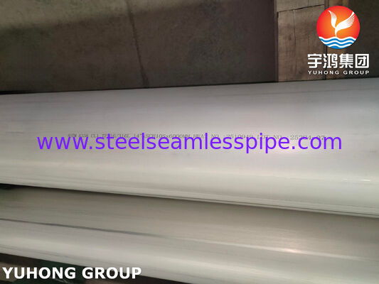أنبوب ملحوم من الفولاذ المقاوم للصدأ ASTM A358 CL1 TP316 / TP316L لصناعة البتروكيماويات 100% RT