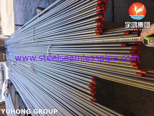 أنابيب غير ملحومة من الفولاذ المقاوم للصدأ ASME SA269 TP316 مبطنة بالكامل لصناعة المشروبات