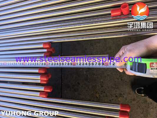 أنابيب غير ملحومة من الفولاذ المقاوم للصدأ ASME SA269 TP316 مبطنة بالكامل لصناعة المشروبات