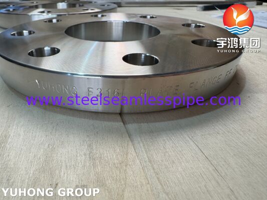 EN1092-1 Type 01A Plate Flange A182 F316L Stainless Steel Flange Flat Face Flanges