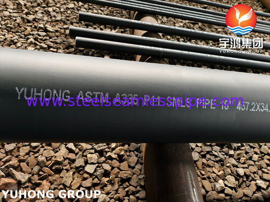 ASTM A335 / ASME SA335 P11 الأنابيب الفولاذية السبيكة للأنظمة الأنابيب مع درجة حرارة عالية وضغط مرتفع ووسائل تآكل