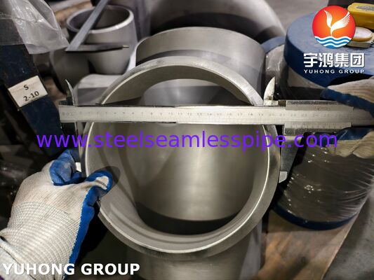 تركيبات الفولاذ المزدوج ASTM A815 UNS S31803 وصلة لحام مزدوجة 2205 متساوية